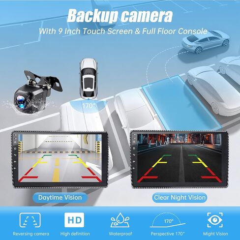 راديو سيارة 4+64 جيجا لسيارة دودج تشارجر 9 بوصة تعمل باللمس 2011 2012 2013 2014 ستيريو، Carplay لاسلكي/Andriod Auto/Bluetooth/WiFi // EQ Audio/AM/FM/ملاحة/كاميرا AHD in Kuwait