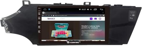 لسيارة Toyota Avalon 2013-2018 CarPlay Android Auto Navigation Stereo GPS Radio Reverse Camera Display 9 "IPS Touchscreen Headunit Tablet Pad Media Player، إذا كان ذلك ممكنًا، ثماني النواة 6G+128G in Kuwait