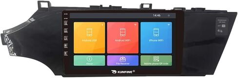 لسيارة Toyota Avalon 2013-2018 CarPlay Android Auto Navigation Stereo GPS Radio Reverse Camera Display 9 "IPS Touchscreen Headunit Tablet Pad Media Player، إذا كان ذلك ممكنًا، ثماني النواة 6G+128G in Kuwait