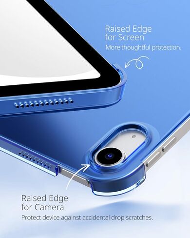 CACOE Case for iPad A16 11th/10th Generation(2025/2022) with Screen Protector 11/10.9 inch - Full Protective Tablet Cover for iPad 11/10 Gen, Dark Blue in Saudi Arabia