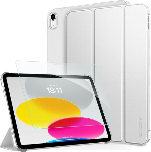CACOE Case for iPad A16 11th/10th Generation(2025/2022) with Screen Protector 11/10.9 inch - Full Protective Tablet Cover for iPad 11/10 Gen, Dark Blue in Saudi Arabia