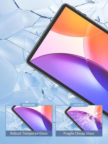[2 Pack] for TCL TAB A1 Plus Tablet 12.2 Inch Tempered Glass Film, Screen Protector for TCL TAB A1 Plus 12.2" Tablet Anti-Scratch & Sensitive & 9H Hardness. in Kuwait