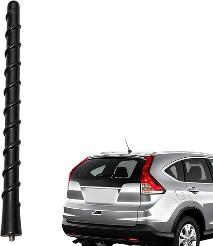 هوائي حلزوني من مادة TPU مقاس 7 بوصة، مجموعة عناصر سارية هوائي راديو السيارة متوافقة مع Honda CR-V 2007-2016 Fit 2015-2020 استبدال #: 39151-T5R-A01 39151-T5R-305 in Kuwait