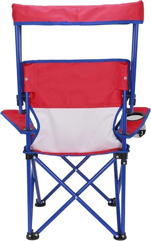 Canopy Chair with Safety Lock (125 lb. Capacity), Red/Blue in Kuwait