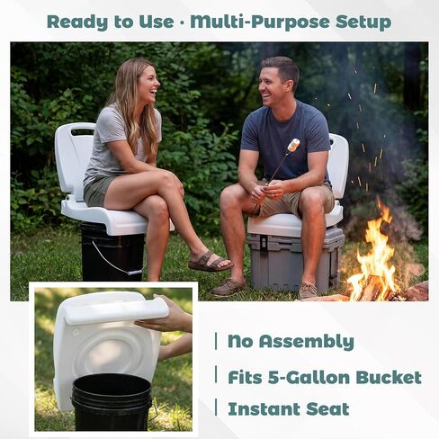 Karenhi 2 Pack Foldable Adult Pool Seat Portable Poolside Chair Stadium Seats with Back Support for Poolside Tailgating Beach Camping Picnic Chair Indoor Outdoor in Kuwait