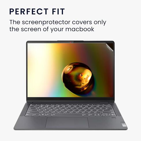واقي شاشة kwmobile لجهاز Lenovo IdeaPad Flex 5 14 بوصة واقي شاشة - فيلم عرض غير لامع - حماية كمبيوتر محمول مضادة للوهج ومضادة للانعكاس in Kuwait
