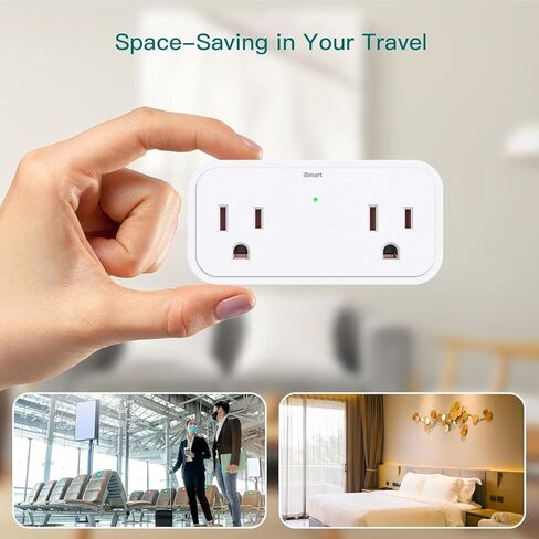 Power Strip Outlet Extender, Multi Plug Outlet Splitter with 4 Electrical Outlets 3 USB Ports（PD 20W 2 USB C 3 Sided Wall Plug Adapter for Home Office Travel Dorm Room Essentials in Kuwait