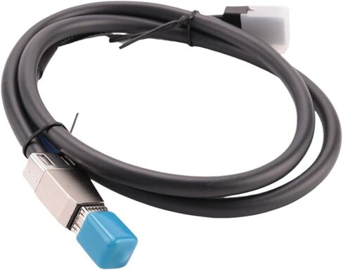 KLUfo MINI SAS HD to MINI SAS 36PIN Adapter Cable SFF-8644 to SFF-8087 Server Hard Disk Cable 12Gbps 3.33TF/1M in Kuwait