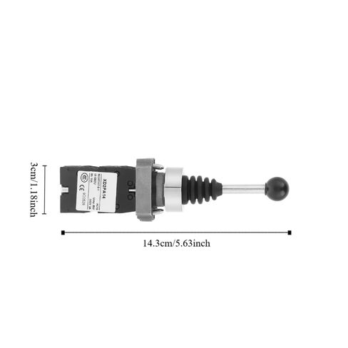MOPFOL XD2PA14 4NO Locked Latching Joystick Switch – 4-Position Industrial Control for Magnetic Starters, Water & Oil Resistance 22mm Mount in Kuwait