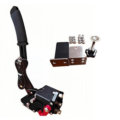 فرامل اليد Vexshadgor 16Bit PC USB لألعاب سباق SIM Logitech G27 G29 G920 G923 T500 T300 FANATECOSW LFS DIRT ETS WRC RALLY.2، أسود in Kuwait
