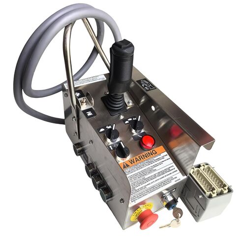 مجموعة صندوق التحكم Hanfork مع عصا التحكم 400091 400091AJ Skyjack قطع غيار بديلة لسلسلة Skyjack Sj-600 SJ800 SJ7027RT SJ7127RT SJ7135RT موديل 7027 in Kuwait