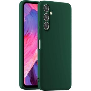 Colorful Silicone Phone Case Cover, Suitable for Samsung Galaxy A26 5G / Samsung Galaxy A26 (4G) (6.7") - Dark Green in Kuwait