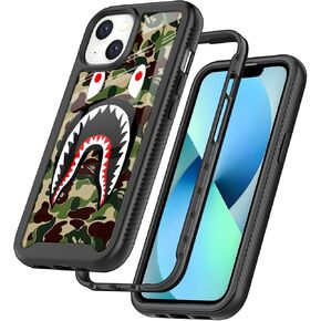 تصميم Street Fashion رائع ومضحك Dunk لكرة السلة متوافق مع جراب iPhone 14/13 جراب للأولاد والرجال غطاء متين فاخر مقاوم للصدمات بطبقة مزدوجة ناعمة من مادة TPU ممتص للصدمات لكامل الجسم in Kuwait