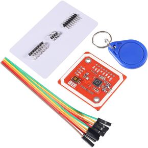 AITRIP 1PCS PN532 NFC NXP RFID Module V3 Kit بالقرب من مجموعة قارئ الاتصالات الميدانية I2C SPI HSU مع بطاقة مفتاح S50 بيضاء متوافقة مع Arduino Raspberry Pi DIY الهاتف الذكي Android Phone in Kuwait