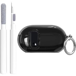 Aircawin for Beats Solo Buds Case Clear with Secure Lock,Soft TPU Cover in Saudi Arabia