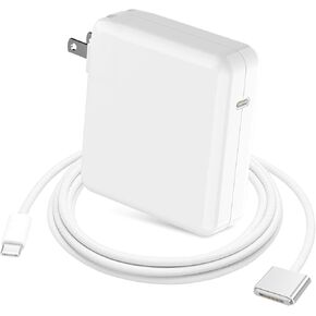 شاحن Mac Book Pro بقدرة 96 وات، شاحن محول طاقة USB-C لـ 14 16 بوصة 2021 2023 M1 M2، 13 15 بوصة M2 M3 2022 2023 2024، كابل USB-C مغناطيسي مجدول بطول 6.6 قدم إلى Mag 3 مع مؤشر LED in Kuwait