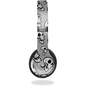 غلاف سماعة الرأس متوافق مع Beats Solo 4 - جماجم مضحكة - غطاء لاصق واقٍ من الفينيل الفاخر 3M - سهل الاستخدام | صُنع في الولايات المتحدة الأمريكية بواسطة MightySkins in Kuwait
