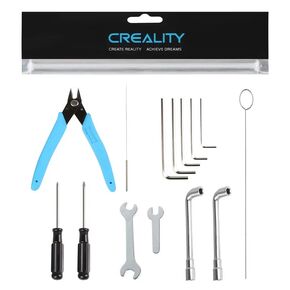 Creality Official 3D Printer Tool Kit, 14 Pcs in 1 3D Printing Tool Wrap Kit, Cleaning/Assembly/Disassembly/Filament Cutting/Deburring Tools, Beginner Version FDM Common Toolkit for All 3D Printers in Kuwait
