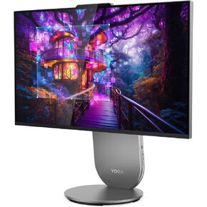 Lenovo 2026 Yoga AIO All-in-One Desktop 27" WQHD IPS 16-Core Intel Core Ultra 7 255H Arc 140T Graphics 16GB LPDDR5 2TB NVMe SSDWIFI BE RJ45 HDMIv2.1 Webcam Keyboard Mouse Windows 11 Prow/RE USB in Kuwait