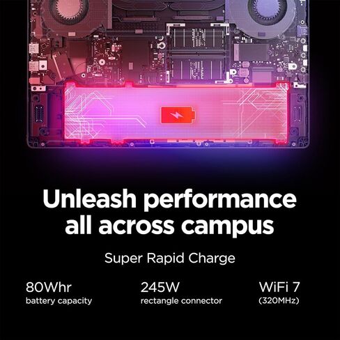 Lenovo Legion 5i 16" Gaming Laptop, 2.5K WQXGA Display 240Hz, Intel Core Ultra 9-275HX, NVIDIA GeForce RTX 5060, 16GB DDR5 RAM, 1TB SSD, Wi-Fi 7, RGB Backlit, Windows 11 Home, w/1TB Portable HDD in Saudi Arabia