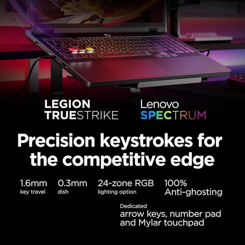 Lenovo Legion 5i 16" Gaming Laptop, 2.5K WQXGA Display 240Hz, Intel Core Ultra 9-275HX, NVIDIA GeForce RTX 5060, 16GB DDR5 RAM, 1TB SSD, Wi-Fi 7, RGB Backlit, Windows 11 Home, w/1TB Portable HDD in Saudi Arabia