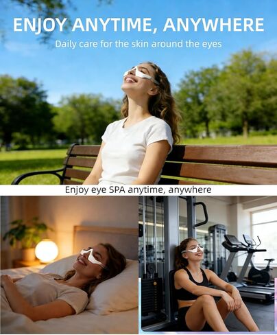 Under Eye Red Light Therapy Device, Red Light Therapy Glasses for Eye, Newtiful Eye Pods for Eye Bags, Lightweight Eye Massager, Red Light Eye Therapy Eyepods for Under Eye Dark Circless in Saudi Arabia