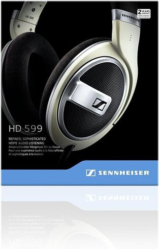 Sennheiser Wired OverEar Headphones HD 599 Overear 3.5 mm in Kuwait