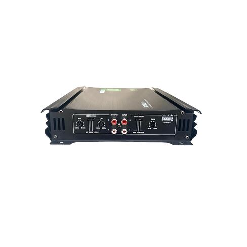 Audio360 AD1500.2 2-Channel Car Audio Amplifier, 1500W Max Power, Compact Class AB Amp with Dual 25A Fuses, 90dB SNR, Stereo/Bridged Mode in Kuwait