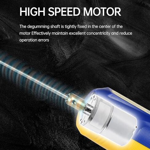Jectse Glue Remover, Electric Mobile Phone Screen Repair Tool with 6 Needle Tips, 3 Speeds, Green LED Light, for Degumming, Grinding, Polishing, Rechargeable Handle (IR10 Glue Remover) in Kuwait
