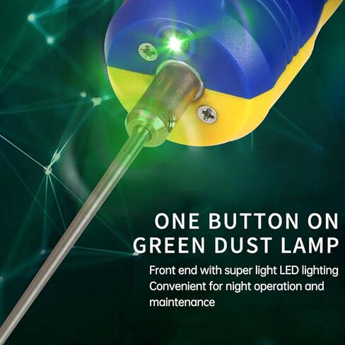 Jectse Glue Remover, Electric Mobile Phone Screen Repair Tool with 6 Needle Tips, 3 Speeds, Green LED Light, for Degumming, Grinding, Polishing, Rechargeable Handle (IR10 Glue Remover) in Kuwait