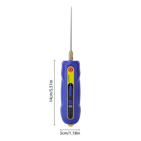 Jectse Glue Remover, Electric Mobile Phone Screen Repair Tool with 6 Needle Tips, 3 Speeds, Green LED Light, for Degumming, Grinding, Polishing, Rechargeable Handle (IR10 Glue Remover) in Kuwait