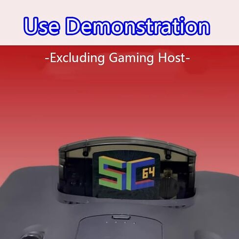 خرطوشة قارئ الألعاب Summer Cart SC 64 عالية الوضوح، بطاقة قراءة سريعة متوافقة مع SN 64 تدعم ألعاب بطاقات الذاكرة TF 64 جيجابايت مفتوحة المصدر لعربات الفلاش in Kuwait