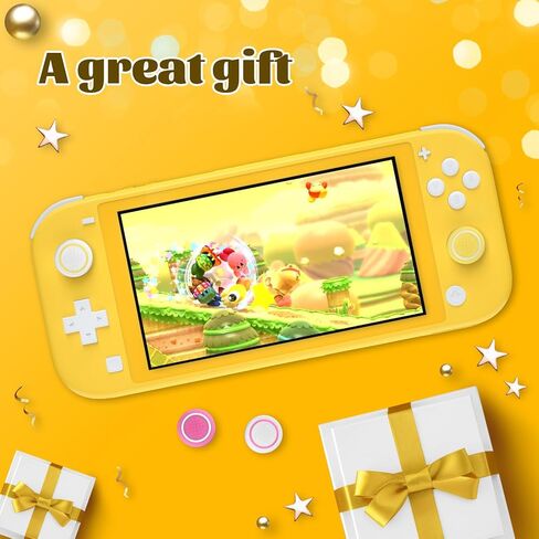 NANANINO Cute Silicone Joycon Thumb Grip Caps (Yellow) in Kuwait
