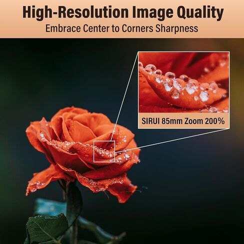 SIRUI Aurora F1.4 Full Frame Auto Focus Lens Set, 85mm Telephoto Prime Portrait & 35mm Wide Angle Prime Lens for Z Mount Cameras, Black in Kuwait