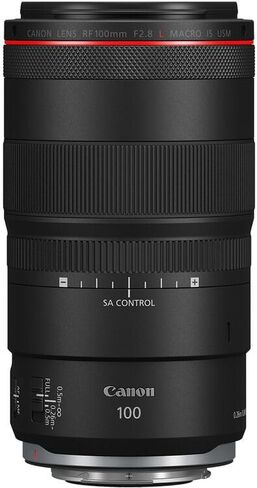 Canon RF 100mm f/2.8L Macro هي حزمة عدسات USM | ماكرو برايم احترافي من السلسلة L مع تكبير 1.4X وتثبيت الصورة الهجين والتركيز البؤري التلقائي USM السريع | رائعة للصور الشخصية + مجموعة الفلاتر + المزيد in Kuwait