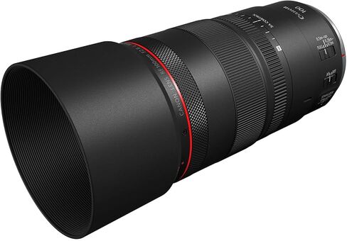 Canon RF 100mm f/2.8L Macro هي حزمة عدسات USM | ماكرو برايم احترافي من السلسلة L مع تكبير 1.4X وتثبيت الصورة الهجين والتركيز البؤري التلقائي USM السريع | رائعة للصور الشخصية + مجموعة الفلاتر + المزيد in Kuwait