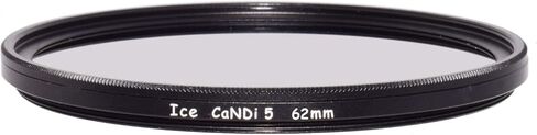 ICE 62mm CPL / 5 Stop ND Combo Filter Circular Polarizer / ND32 Optical Glass Wide Angle Candi-5 Ideal for Waterfalls in Kuwait