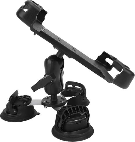 Sorandy Triple Suction Cup Tablet Mount, Aluminum Alloy Nylon Anti Shake Boat Marine Holder, Premium Springs Holder for 1 1.5 Inch Ball Head Replacement in Kuwait