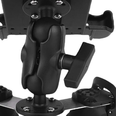 Sorandy Triple Suction Cup Tablet Mount, Aluminum Alloy Nylon Anti Shake Boat Marine Holder, Premium Springs Holder for 1 1.5 Inch Ball Head Replacement in Kuwait