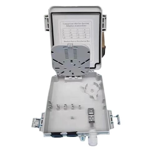 صندوق توزيع الألياف 8-Core Single 220 * 190 * 50mm FDB التجارة الخارجية 8 منافذ ضميمة الألياف الضوئية FTTH in Kuwait