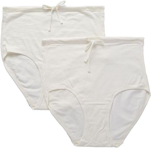 Cottonique Latex-Free Drawstring Brief Women with Skin Allergies and Sensitive Skin (2/pack) in Saudi Arabia