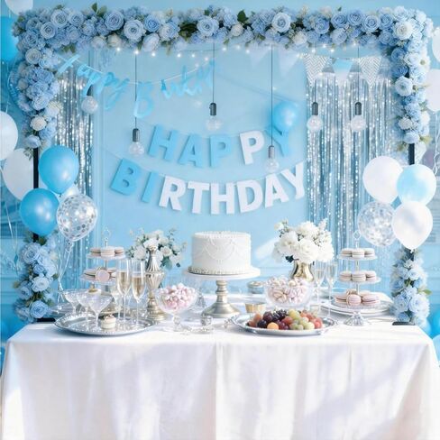 Over The Table Rod Stand with Clamps Adjustable 29"-42" high 28"-98" Long Metal Black Adjustable Table Arch Hanging Suitable for Weddings Birthday Party Christmas Anniversary Decoration in Kuwait