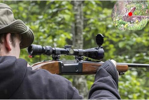 9mm Red Dot Laser Bore Sighter, Bore Sight Laser for 9MM Caliber,Red Beam Laser Boresighter with 2 Sets of Batteries(4H) in Kuwait