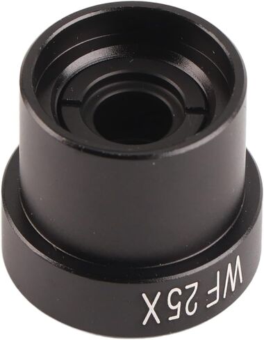 Fafeicy Microscope Lens, Optical Glass, Wide Angle Eyepiece, High Light Transmittance, Perfect for Magnifying Small Objects in Kuwait