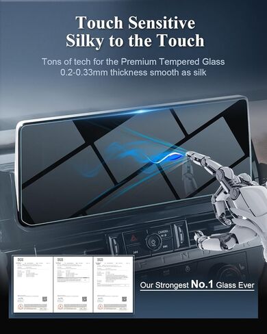 BIBIBO for 2026 Nissan Pathfinder Screen Protector 2026 Nissan Pathfinder (S, SV, Rock Creek, SL, Platinum)12.3"Tempered Glass Film [Resist-Scratches Lessen Fingerprints] 2026 Nissan Pathfinde Accessories in Kuwait