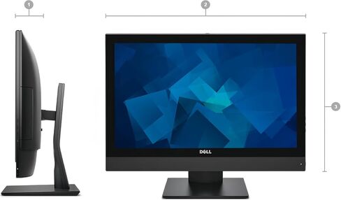 كمبيوتر مكتبي Dell OptiPlex 5250 الكل في واحد | ويندوز 11 برو | شاشة مقاس 21.5 بوصة (1920 × 1080) | Intel G4560 | ذاكرة وصول عشوائي (RAM) سعة 8 جيجابايت | محرك أقراص SSD سعة 256 جيجابايت | لوحة مفاتيح | ماوس | WiFi | بدون كاميرا (متجدد) in Kuwait