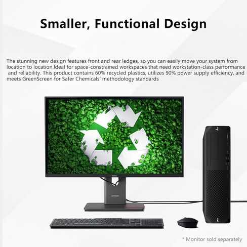 كمبيوتر مكتبي HP Z2 G9 SFF Business Workstation، Intel 20-Core i7-14700K (حتى 5.6 جيجا هرتز)، 64 جيجا DDR5، 2 تيرابايت SSD، DP، Type-C، Wi-Fi، لوحة مفاتيح وماوس سلكية، Windows 11 Pro، كمبيوتر شخصي صغير الحجم عالي الأداء in Kuwait