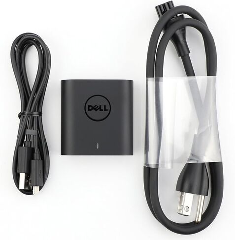 Dell Venue 11 8 7 Pro Tablet Charger AC Power Adapter Supply 24W DA24NM130 77GR6 077GR6 19.5V 1.2A or 5.0V 2.0A in Kuwait