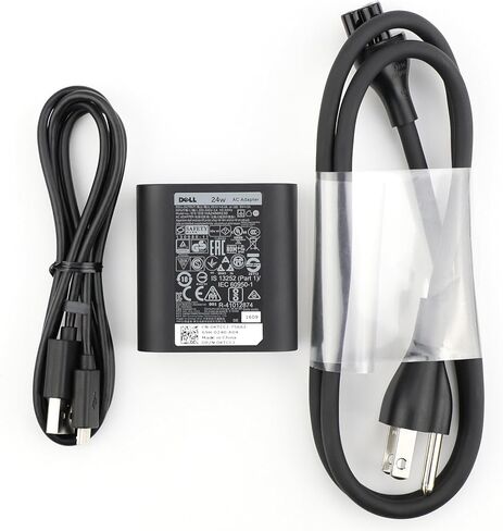 Dell Venue 11 8 7 Pro Tablet Charger AC Power Adapter Supply 24W DA24NM130 77GR6 077GR6 19.5V 1.2A or 5.0V 2.0A in Kuwait