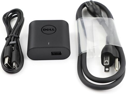 Dell Venue 11 8 7 Pro Tablet Charger AC Power Adapter Supply 24W DA24NM130 77GR6 077GR6 19.5V 1.2A or 5.0V 2.0A in Kuwait